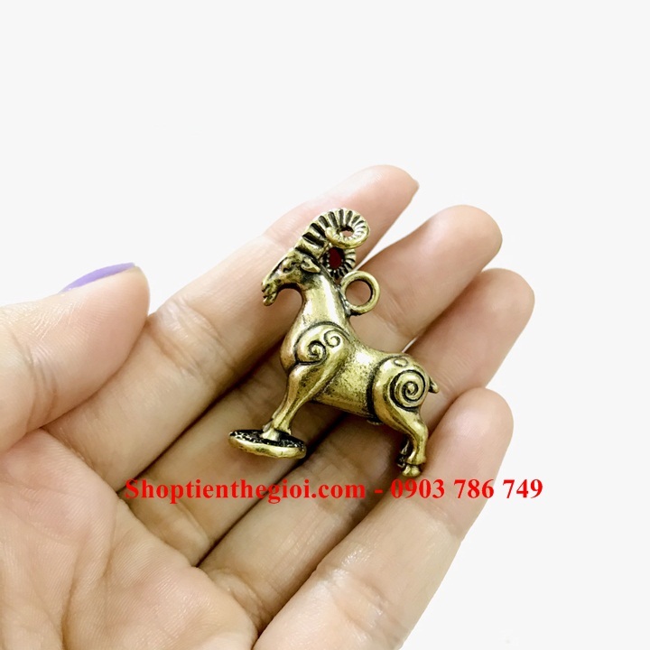 Móc Khóa Tượng Đồng Con Dê - SP005220